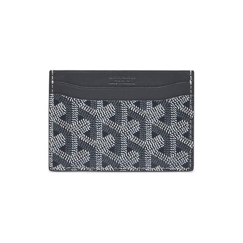 goyard wallet grey|goyard card holder inside.